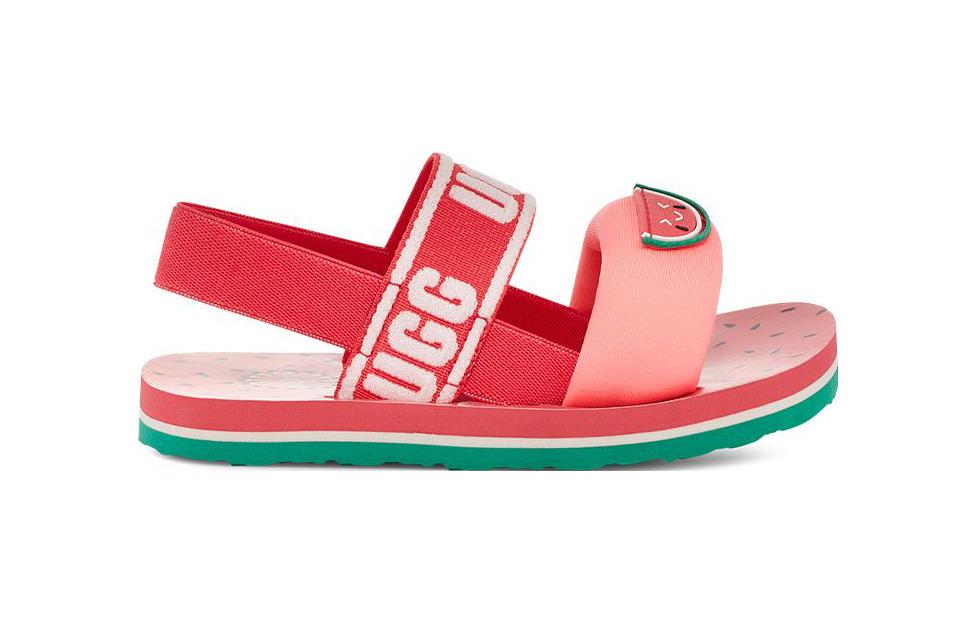 (TD) UGG Zuma Slingback Watermelon Sandals 'Rose Pink' 1136534T-WTR