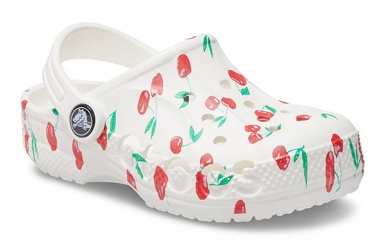 (PS) Crocs Baya Graphic Clogs 'White Cherry' 207017-1F6