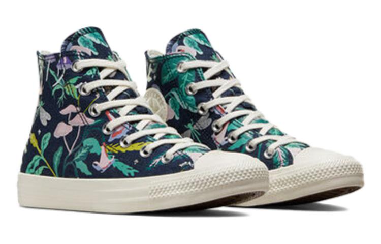 (WMNS) Converse Chuck Taylor All Star Enchanted Garden High Top 'Obsidian' A07109C