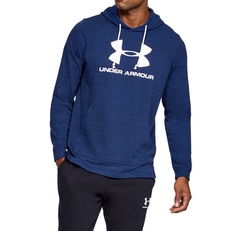 Men's Under Armour Terry Training Sports Navy Blue 1348520-409