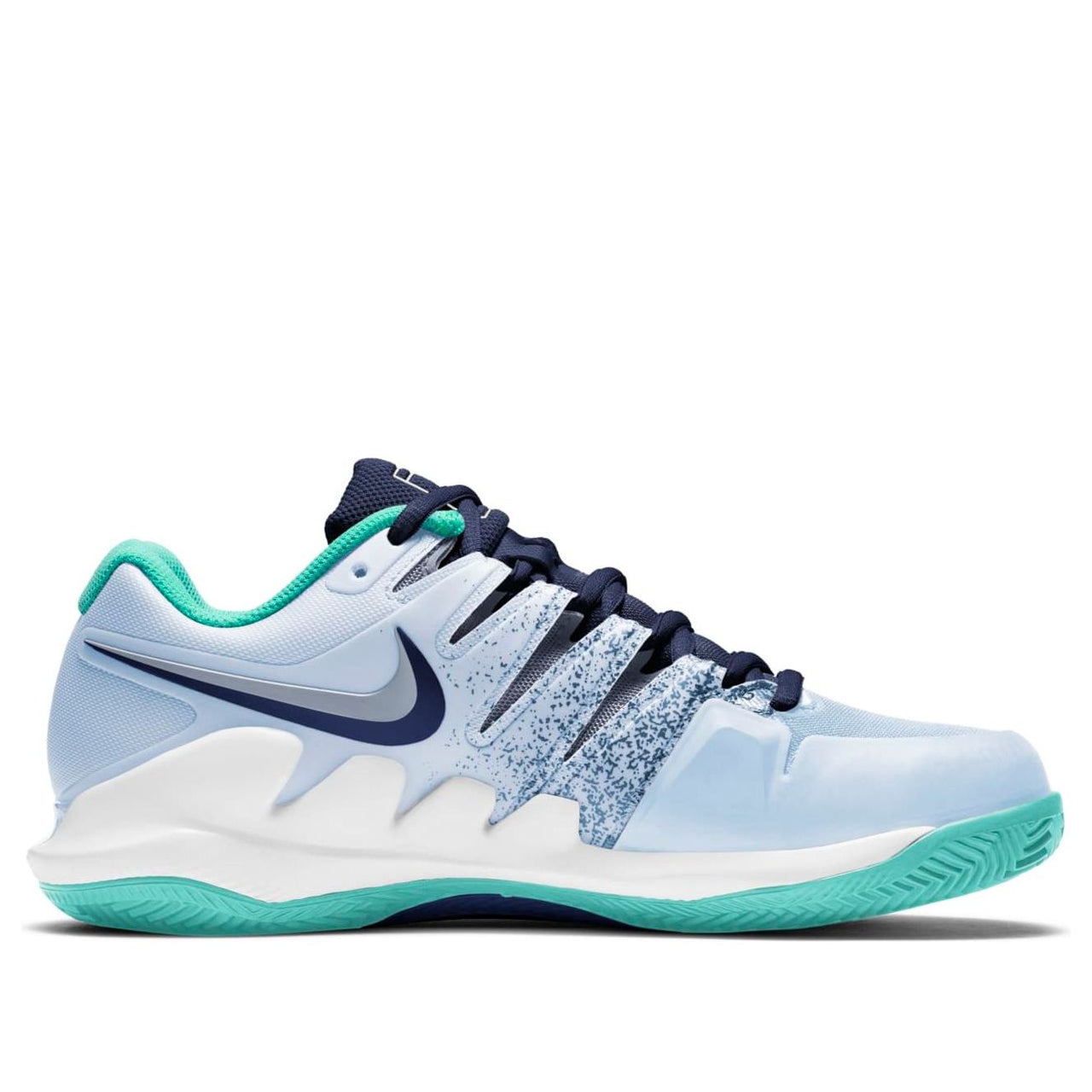 (WMNS) Nike Court Air Zoom Vapor X 'White Blue' AA8025-010