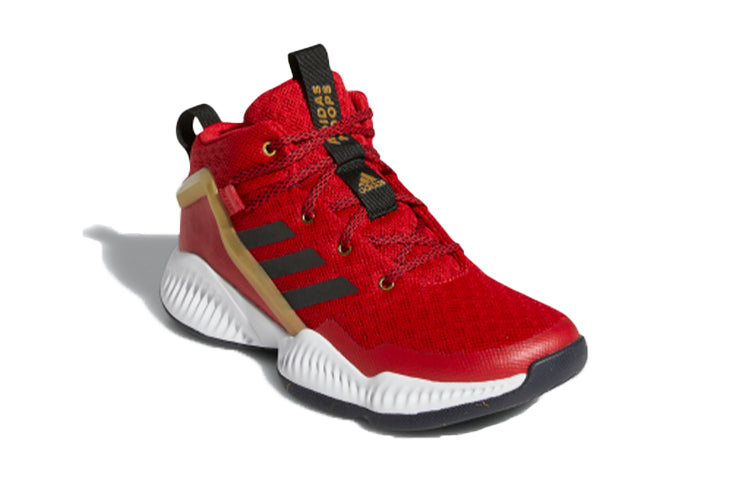(GS) adidas Lockdown J Shoes Red/Black/Golden FZ1693