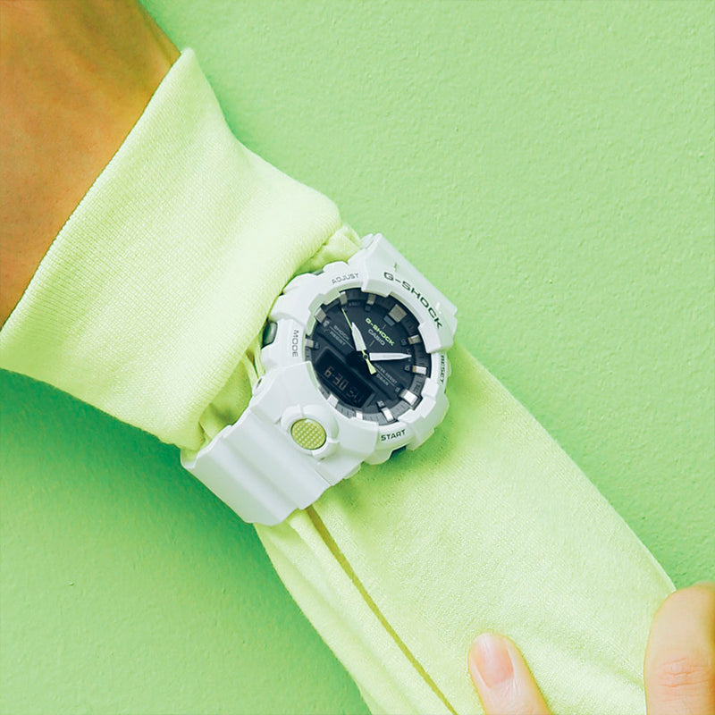 CASIO G-Shock Analog-Digital 'White' GA-800SC-7A