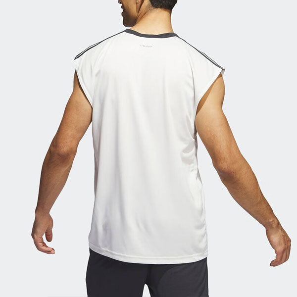adidas Basketball All World Sleeveless T-Shirts 'White' IL2293