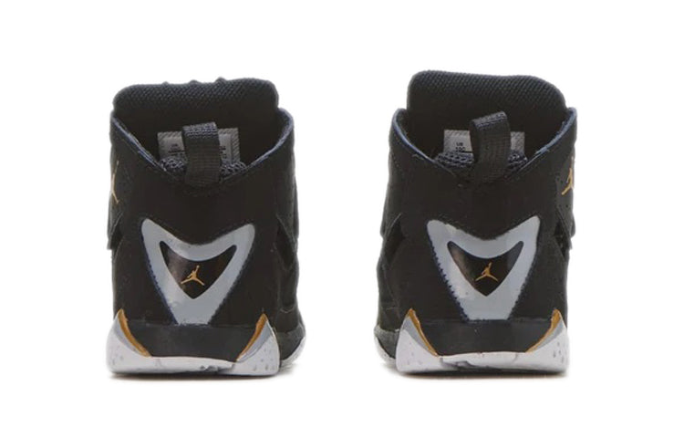 (TD) Air Jordan True Flight 'Black Metallic Gold' 343797-070