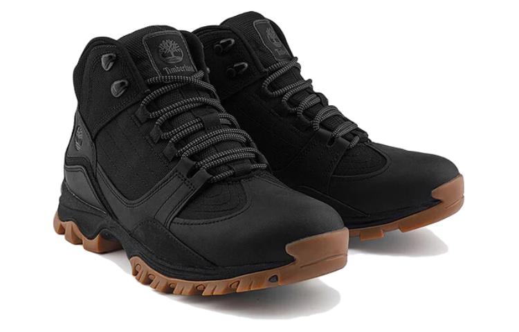 Timberland Mt. Maddsen Mid Lace Up Hiking Boot 'Black Full Grain' A68MR