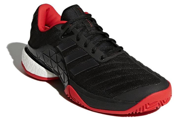 adidas Barricade 2018 Boost 'Black Scarlet' CM7829