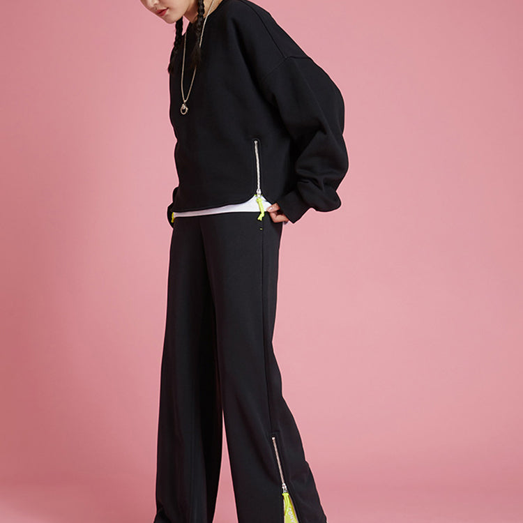 (WMNS) Converse Mountain Club Crew Asia Sizing 'Black' 10020810-A01