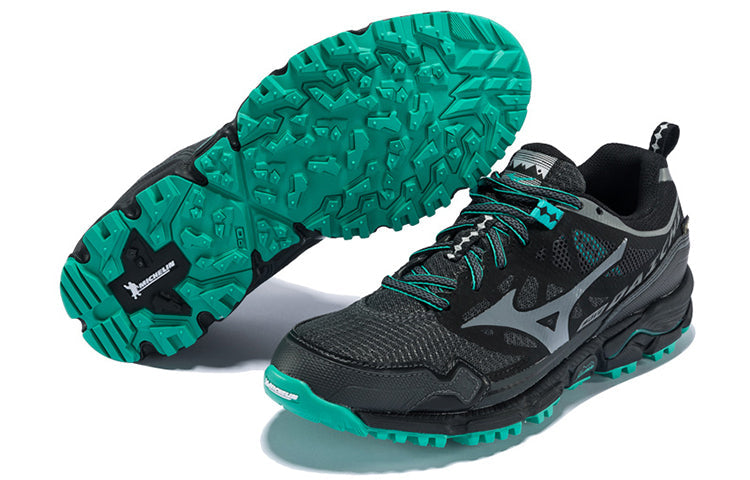 (WMNS) Mizuno Daichi 4 GTX Black/Green J1GK195634