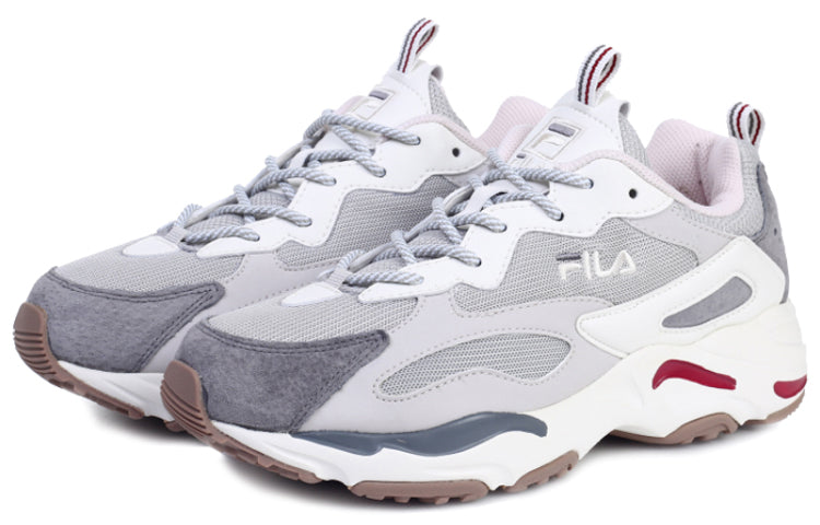 (WMNS) FILA x BTS Colorful Summer Collection Raytracer Grey/White/Red 1RM01153_050