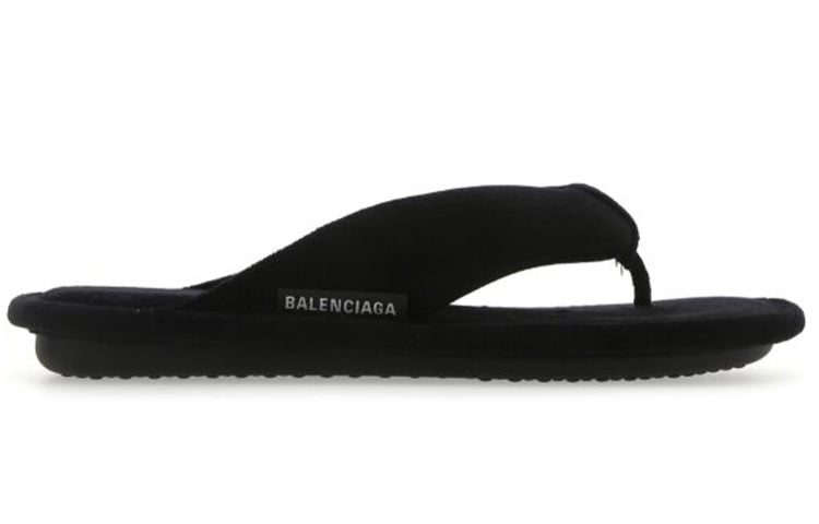 (WMNS) Balenciaga Slippers Sandals Black 644777W29Z01000