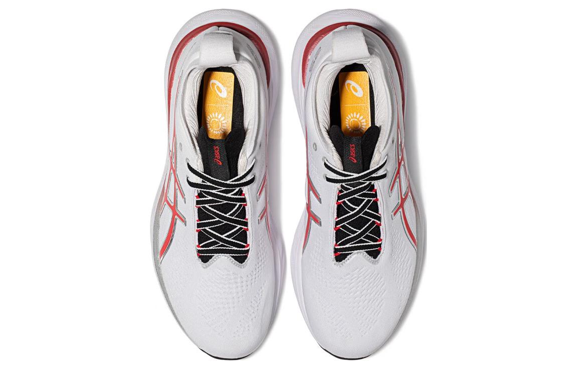 (WMNS) ASICS GEL-Nimbus 25 'White Classic Red' 1012B563-100