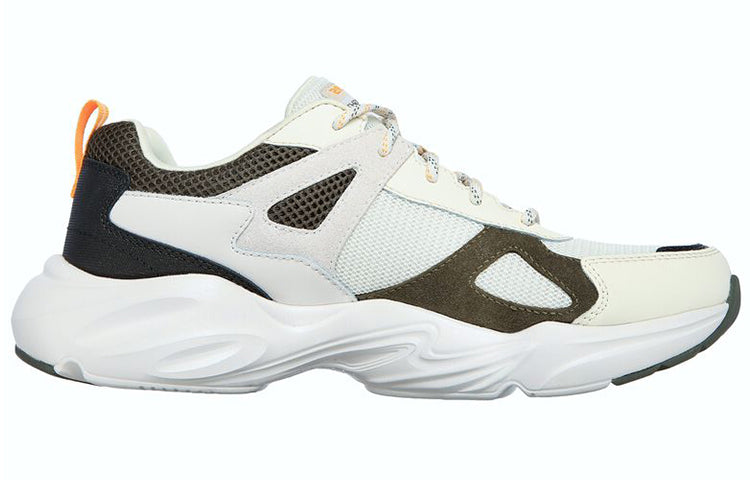 Skechers Stamina Airy Neurolock Low Top Running Shoes Cream 237235-OFWT