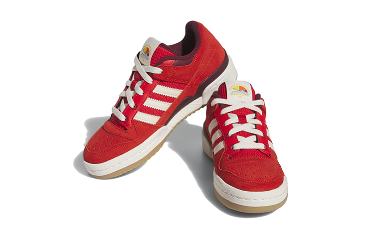 (GS) adidas Originals FORUM Low 'Red White' IF2668