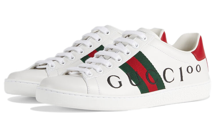 (WMNS) Gucci Ace 'Gucci 100 Print' 677718-0FI60-9063