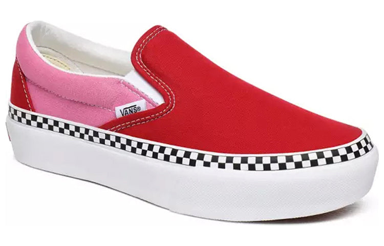 Vans Classic Slip-On Sneakers Pink/Red VN0A3JEZWVX