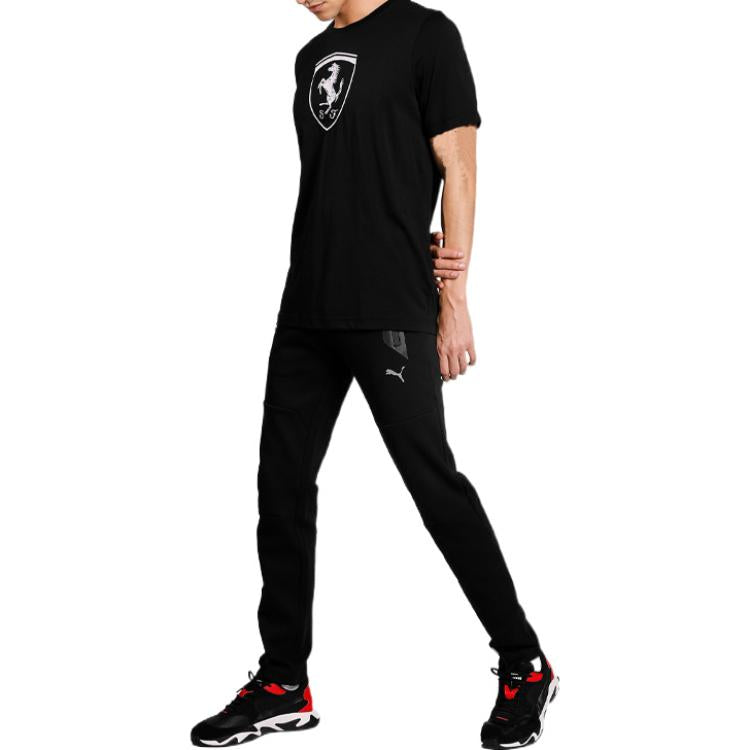 PUMA Scuderia Ferrari Race Big Shield Tee 'Black' 599849-01