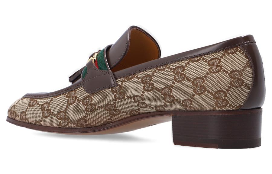 (WMNS) Gucci GG Loafer With Tassel 'Brown' 675651-2HKJ0-9785