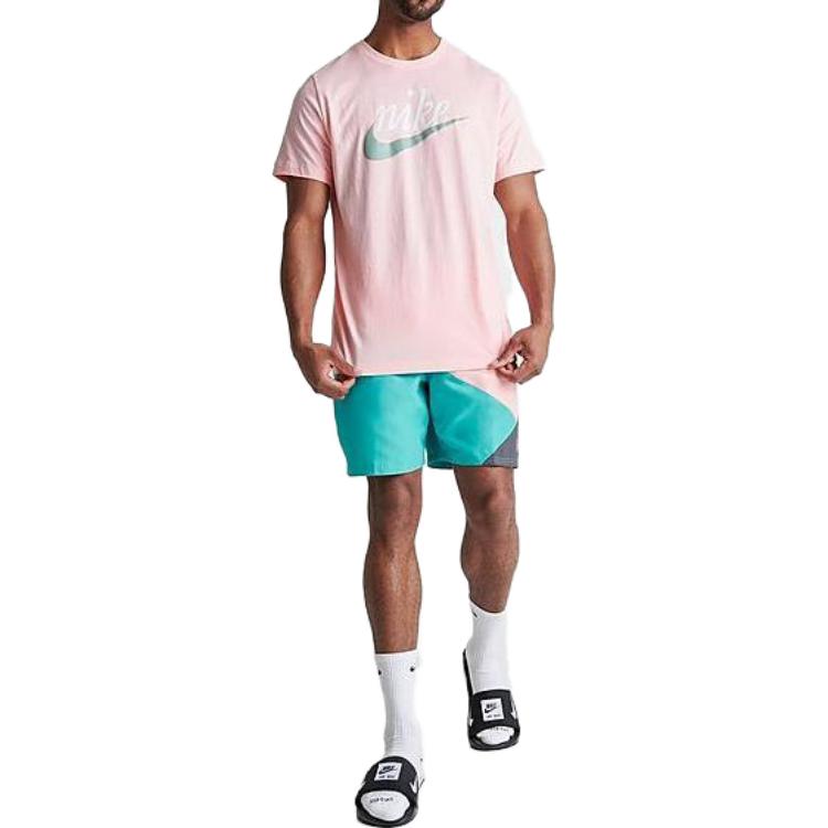 Nike Sportswear Futura Logo Script T-Shirt 'Pink' DZ3279-686