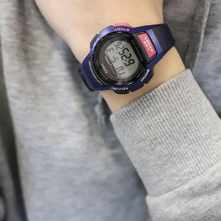 CASIO Waterproof Sports Shockproof Blue Digital LWS-1000H-2A