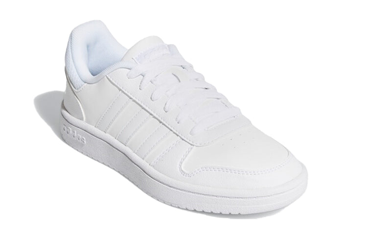 (GS) adidas Hoops 2.0 J 'Triple White' F35891