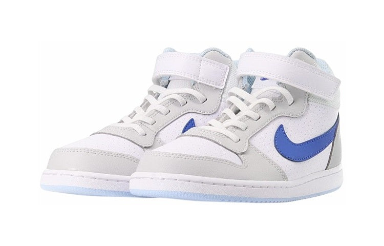 (PS) Nike Court Borough Mid 'White Beige Blue' FB7178-141