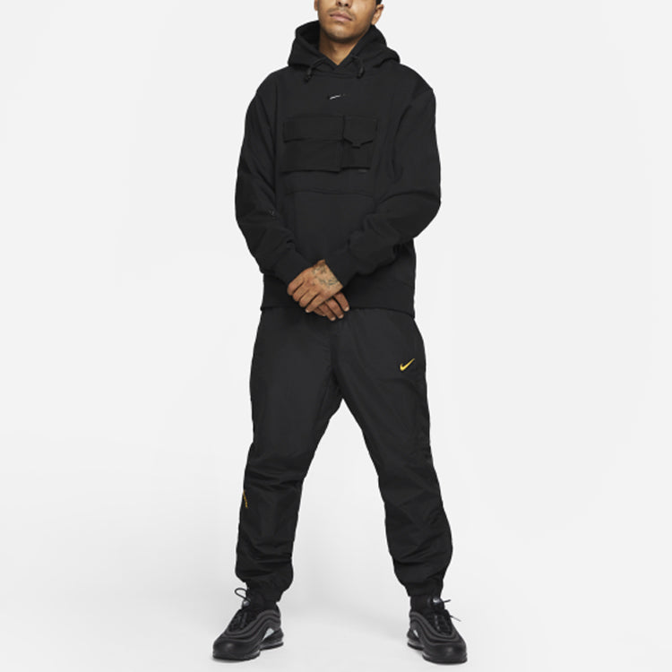 Nike x NOCTA Drake Multiple Pockets Functional Hoodie Asia Sizing 'Black' DA4132-010