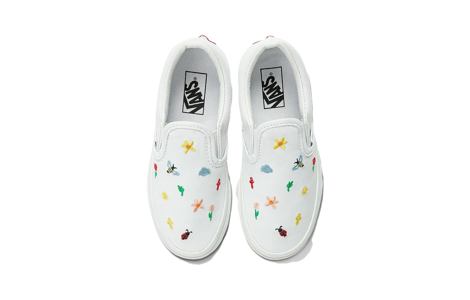 (PS) Vans Classic Slip-On Garden Party 'White' VN0A5KXMW00