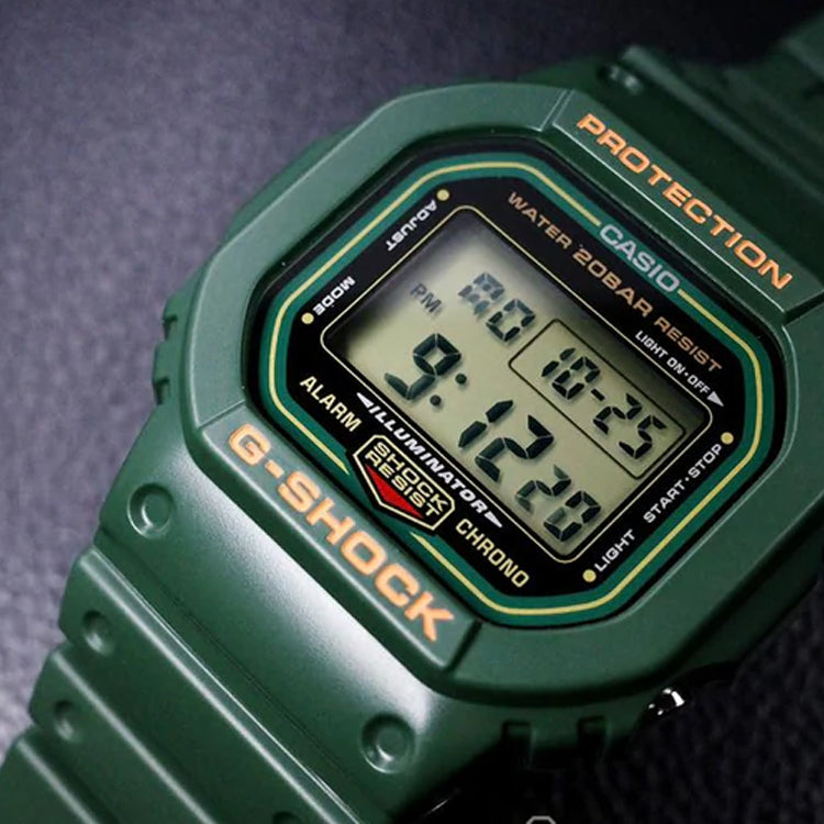 CASIO G-Shock Square 'Green' DW-5600RB-3