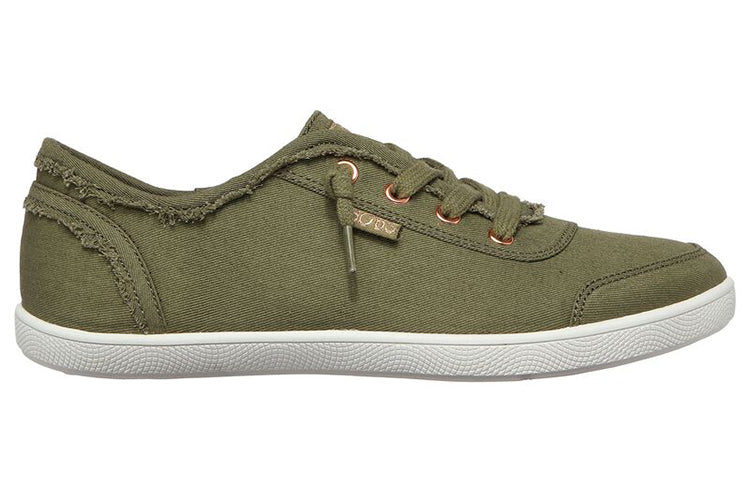 (WMNS) Skechers Bob's B Cute Low-Top Sneakers Green 33492-OLV