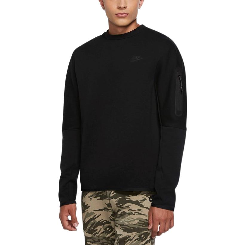 Men's Nike Logo Pullover Long Sleeves Black CU4506-010