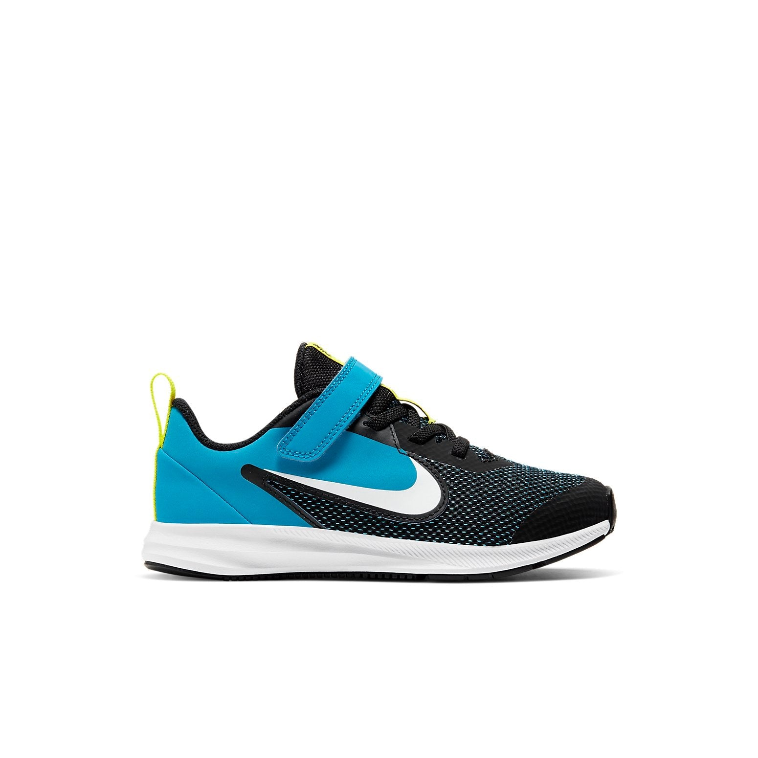 (PS) Nike Downshifter 9 Black/Blue AR4138-014