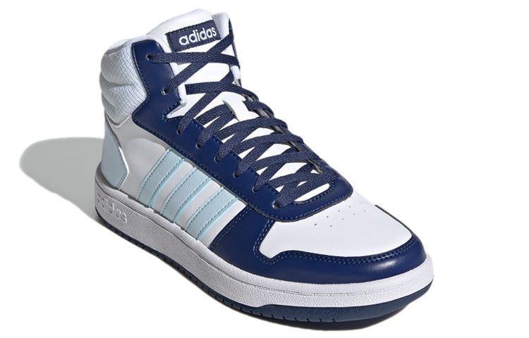 (WMNS) adidas Hoops 2.0 Mid 'White Blue' G55055
