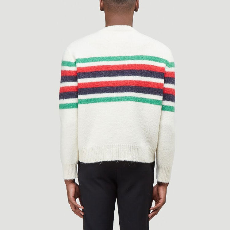 Gucci GG Striped Detail Jumper 'White' 633614-XKBIP-9275