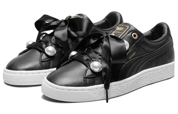 (WMNS) PUMA Basket Bling Black 366732-04