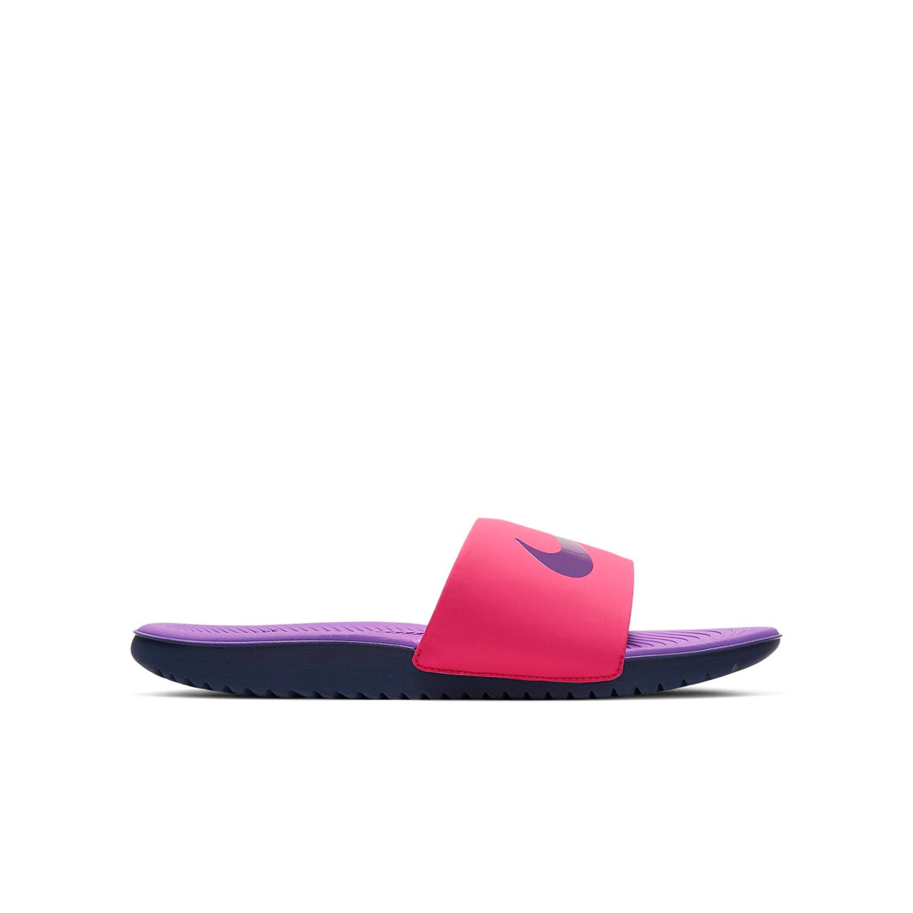 (GS) Nike Kawa Purple Pink Slippers 'Pink Purple' 819352-603
