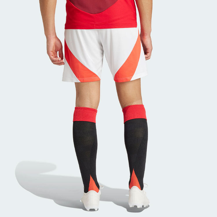 adidas Manchester United 24/25 Home Soccer Shorts Asia Sizing 'Mufc Red' IU1388