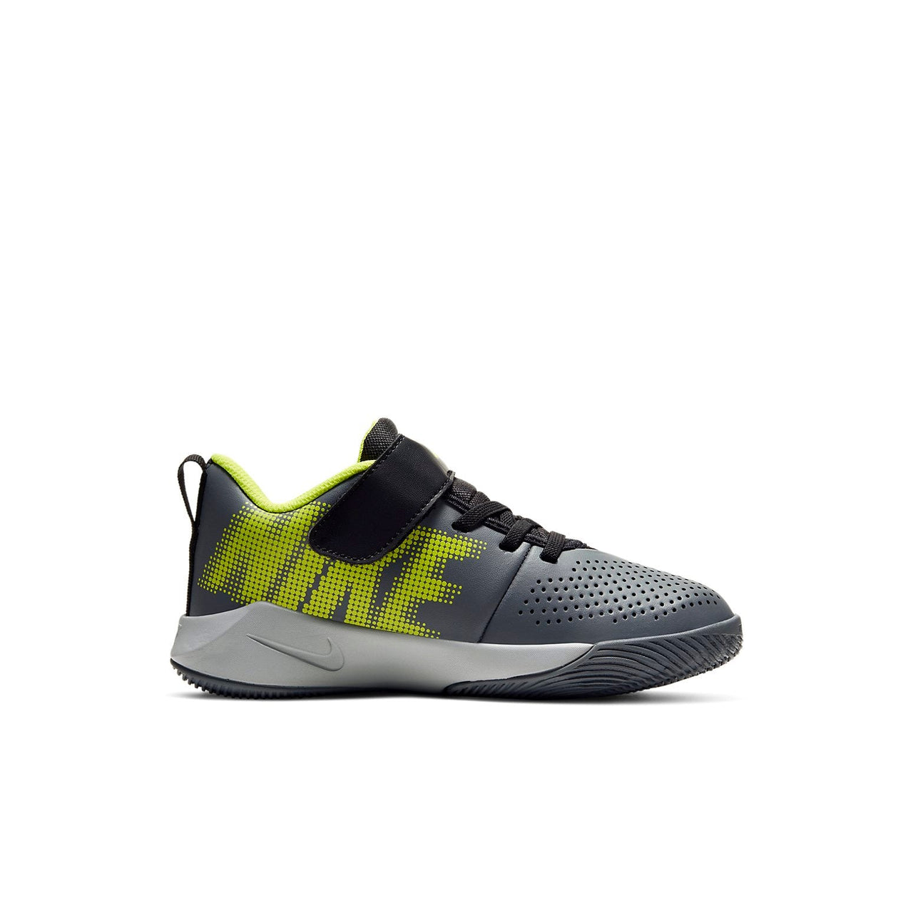 (PS) Nike Team Hustle Quick 9 'Black Lemon Venom' AT5299-007