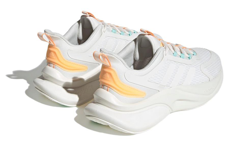 (WMNS) adidas Alphabounce 'White Yellow' IF6033