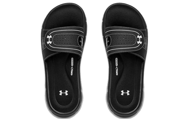 (WMNS) Under Armour Ignite VII Slippers Black 1287319-001