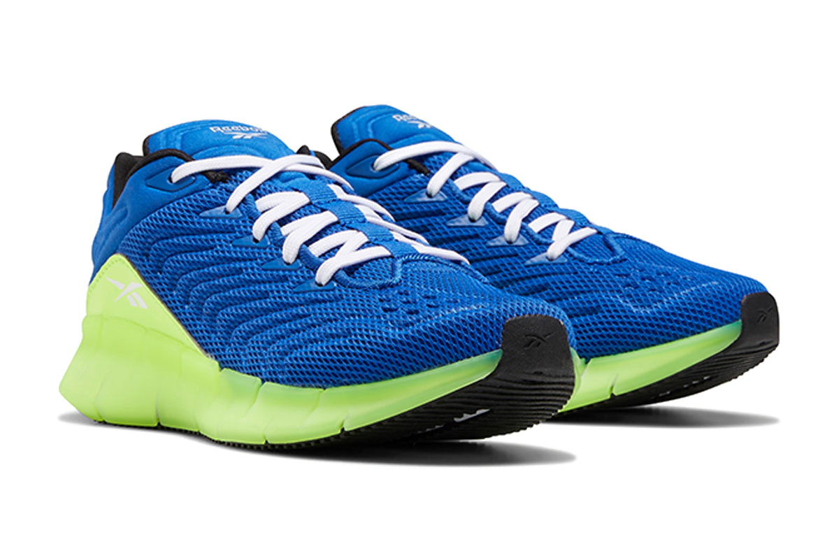 Reebok Zig Kinetica Running Shoes K Blue/Green FX0432