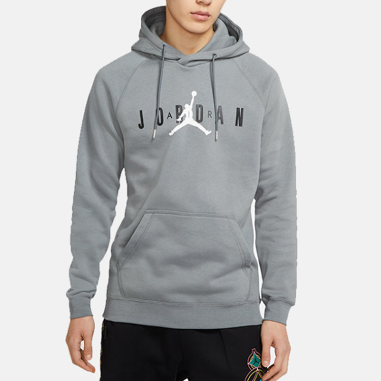 Air Jordan Sport Dna Hbr Patch Pattern Knit Pullover Gray CT6293-084