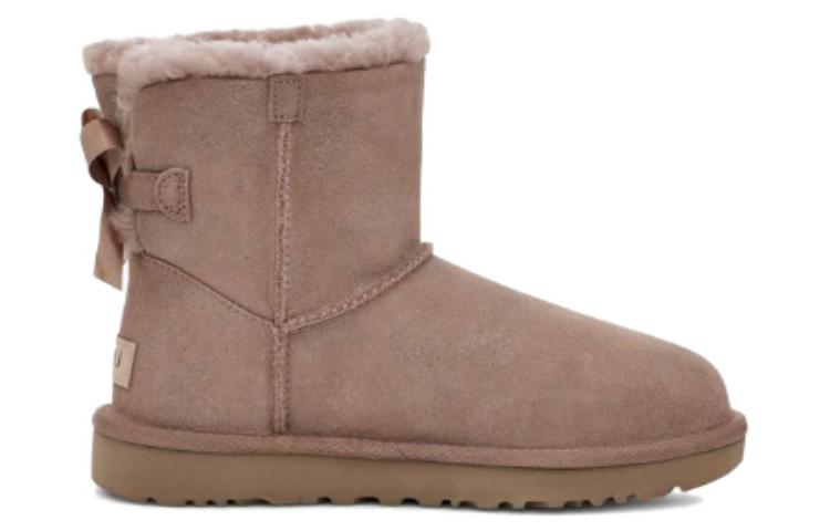 (WMNS) UGG Mini Bailey Bow II Shimmer 1112533-CRBO