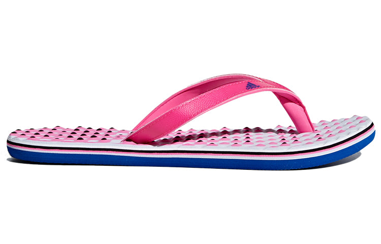 (WMNS) adidas Eesay Flip-Flops Pink Blue Slippers 'Pink Blue' CG3552