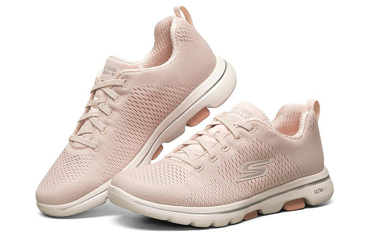 (WMNS) Skechers Go Walk 5 Low-Top 'Light Pink Beige' 124242-LTPK