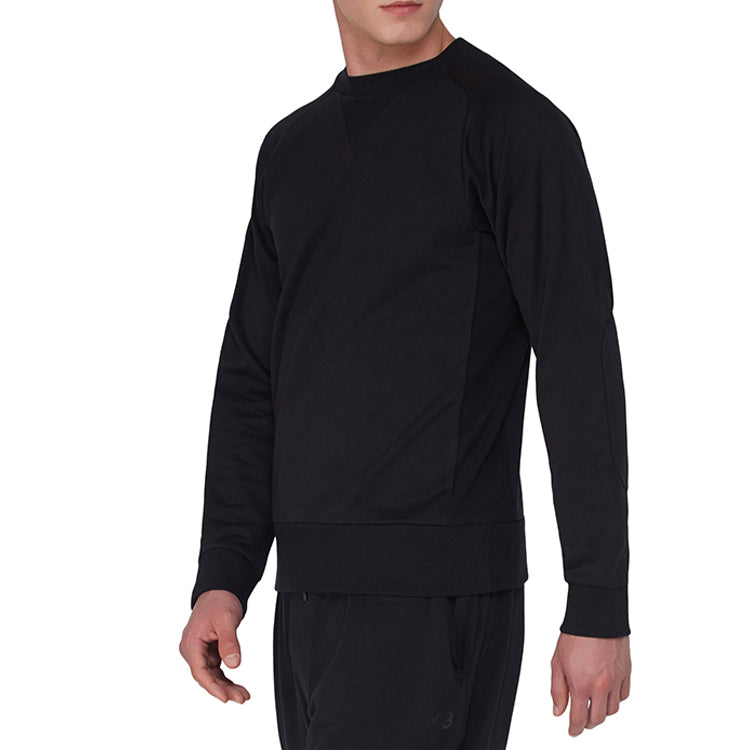 Men's Y-3 Back Large Logo Pure Cotton Casual Black S13583