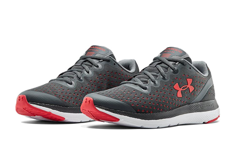 (GS) Under Armour Charged Impulse Grey/Red 3022940-101