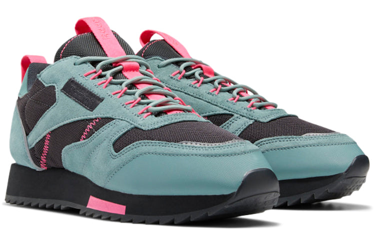 (WMNS) Reebok Classic Leather Ripple Trail Sneakers Green EG5973