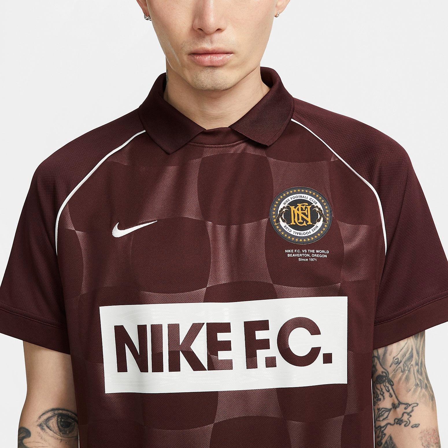 Nike FC Dri-FIT WC Jersey 'Burgundy' DQ5046-652