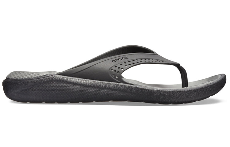 Crocs LiteRide Minimalistic Beach Flip-Flops Dark Grey 205182-0DD